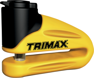 Zámek na kotouč motocyklu TRIMAX žlutý 10 mm