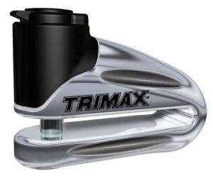 Zámek na kotouč motocyklu TRIMAX chromový 10 mm
