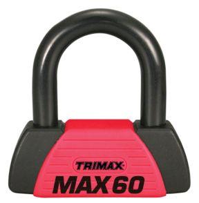 Zámek na kotouč motocyklu TRIMAX MAX60 U-LOCK 