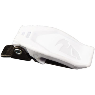 A Zámek pro přezku pro boty THOR BLITZ BUCKLE KIT BÍLÁ - balení 3 kusy