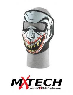 Ochranná neoprenová maska na obličej ZANHEADGEAR VAMPIRE - svítí ve tmě