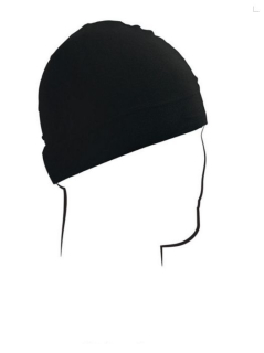 Čepice pod helmu ZANDHEAGEAR LINER FITTED SOLID NYLON černá