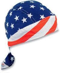 Šátek na hlavu ZANHEADGEAR FLYDANNA HEADWRAPS Stars and stripes