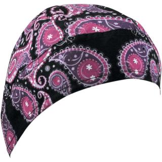 Šátek na hlavu ZANHEADGEAR FLYDANNA HEADWRAPS Purple paisley