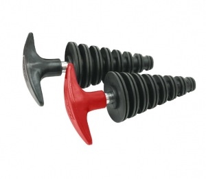 Zátka - špunt výfuku DRC Silencer Plug Small červená 2T