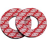 Kolečka na gripy SCAR GRIP DONUTS červené