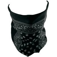 Šátek - tuba  ZANHEADGEAR BLACK PASLEY