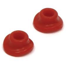 Těsnění ventilku DRC AIR VALVE MUD GUARDS červená - pár