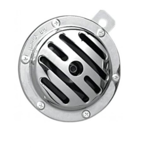 Klakson - zvonek na motocykl DRAG SPECIALTIES CHROME HORNS SLOTTED  