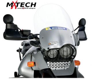 Turistické plexi na motocykl MOOSE RACING ADVENTURE BMW R1150 GS ADV 02-06 ČIRÉ