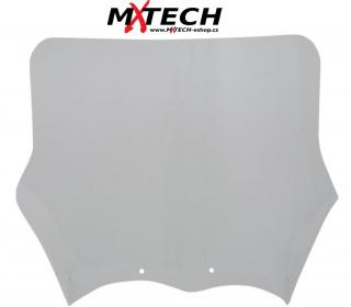 Turistické plexi na motocykl MOOSE RACING ADVENTURE BMW R 1200 GS 04-12 ČIRÉ