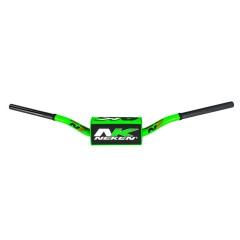 Dětská řidítka ccm 85 na motocykl nízké NEKEN VARIABLE DIAMETER flou zelené