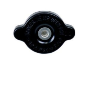 Vysokotlaké víčko chladiče K&S černé 1.1 bar ( 16PSI )