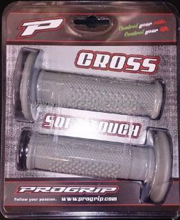 Motokrosové rukojeti - gripy PROGRIP 792 šedé