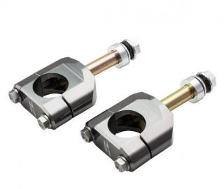 Klemy na řídítka ZETA RX2 Clamp Kit 28,6 mm Honda CR/CRF a Kawasaki KX/KXF 