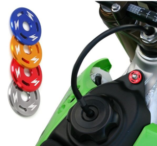 Podložka k nádrži ZETA Tank Holder Washer Honda, Yamaha - BARVA MODRÁ 