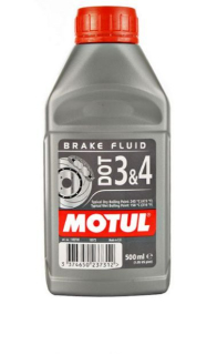 Brzdová kapalina Motul DOT 3&4 500 ml