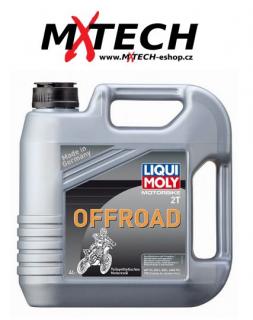 Polosyntetický motorový olej LIQUI MOLY Motorbike 2T Offroad balení 4 litry