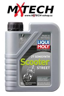 Polosyntetický motorový olej LIQUI MOLY Motorbike 2T Semisynth Scooter 1 litr