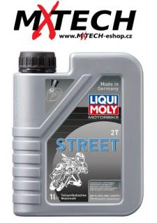 Polosyntetický motorový olej LIQUI MOLY Motorbike 2T Street  1 litr