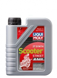 Plně syntetický motorový olej LIQUI MOLY Motorbike 2T Synth Scooter Race 1 litr