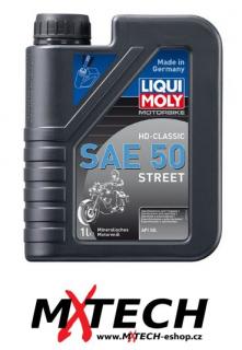 Minerální motorový olej LIQUI MOLY Motorbike HD Classic SAE 50 Street - 1 litr