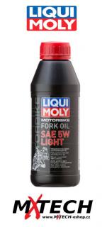 Tlumičový olej LIQUI MOLY Motorbike Fork Oil 5W Light - lehký 500ml 