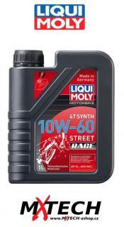 Plně syntetický motorový olej LIQUI MOLY Motorbike 4T Synth 10 W-60 Race 1 litr