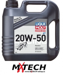 Minerální motorový olej LIQUI MOLY Motorbike 4T 20W-50 Street 4 litry