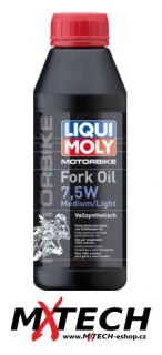  Tlumičový olej LIQUI MOLY Motorbike Fork Oil 7,5W medium/light 500 ml 