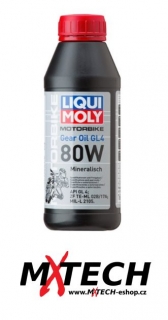 Minerální převodový olej LIQUI MOLY Motorbike Gear Oil 80W 500ml 
