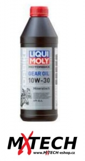 Polo syntetický převodový olej LIQUI MOLY Motorbike Gear Oil 10W-30 1 litr
