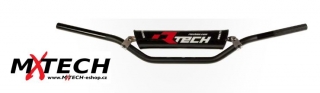 Řidítka RACETECH DAVID K. s proměnlivým průřezem 22 - 28,6 mm s hrazdou