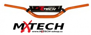 Řidítka RACETECH DAVID K. s proměnlivým průřezem 22 - 28,6 mm s hrazdou