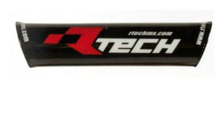Chránič na hrazdu řídítek RTECH délka 300 mm s nápisem "Rtech"
