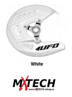 Chránič předního kotouče UFO DISC COVERS SUZUKI RMZ 250 2013-2016 bílá