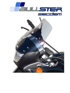 Plexi motocyklu BULLSTER pro BMW F 650 GS 2004-2006 čiré , výška 37 cm 