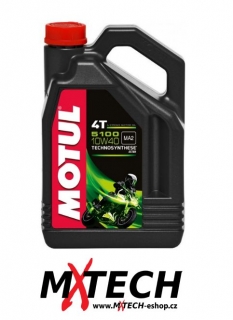 MOTUL 5100 10w40 4T balení  4 litry