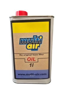 Olej na vzduchové filtry MULTI AIR FILTER OIL FLUID balení 1 litr 