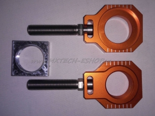 Dorazy zadní osy 4MX KTM 125 2013 oranžové 