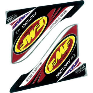 Set samolepek na výfuk FMF FACTORY 4.1 USA WRAP
