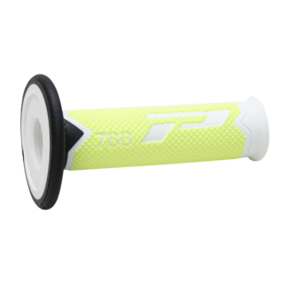 a Třívrstvé GRIPY MX PROGRIP 788 WHITE/BLACK/FLUO YELLOW