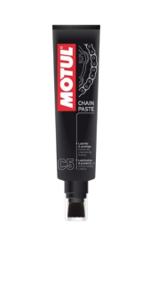 Bílá mazací pasta s kartáčkovým aplikátorem MOTUL C5 CHAIN PASTE 150 ml