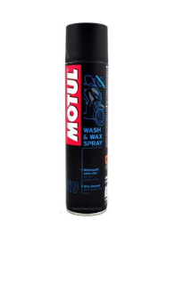 Suchý čistič  MOTUL E9 WASH & WAX sprej 400ml