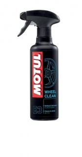 Koncentrovaný výkonný čistič kol MOTUL E3 WHEEL CLEAN 400ML