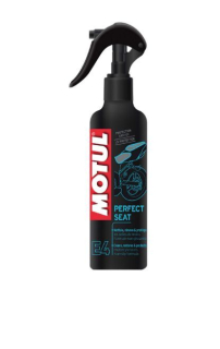a Čistič na vinylové sedla MOTUL E4 PERFECT SEAT 250 ml
