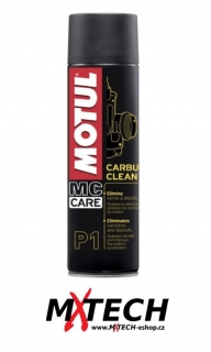 Čistič karburátorů MOTUL P1 CARBU CLEAN 400ML SPRAY