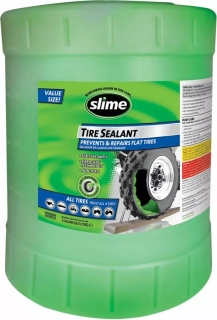 Utěsňovací přípravek  pro bezdušové  pneu SLIME TUBE TIRE SEALANT obsah 5 galonů = 18,5 litrů