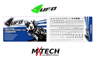 Velká sada  šroubů UFO pro moto YAMAHA