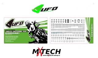 Velká sada šroubů UFO pro moto KAWASAKI